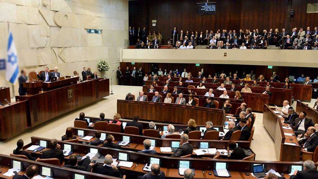 Bill to Disperse «Israeli» Knesset Passed in Preliminary Reading
