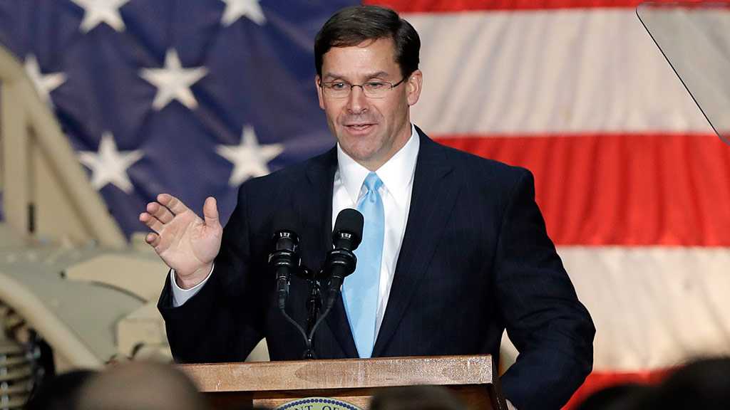 WH: Trump Nominates Mark Esper as War Secretary