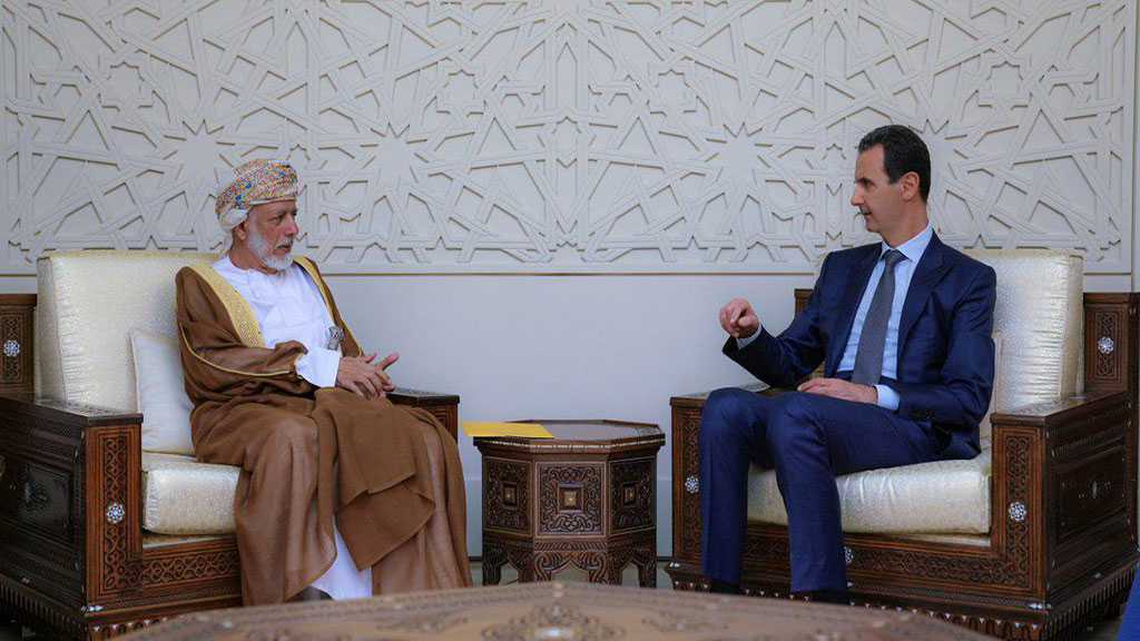 Oman’s Foreign Minister Meets Bashar Al-Assad during Rare Syria Visit