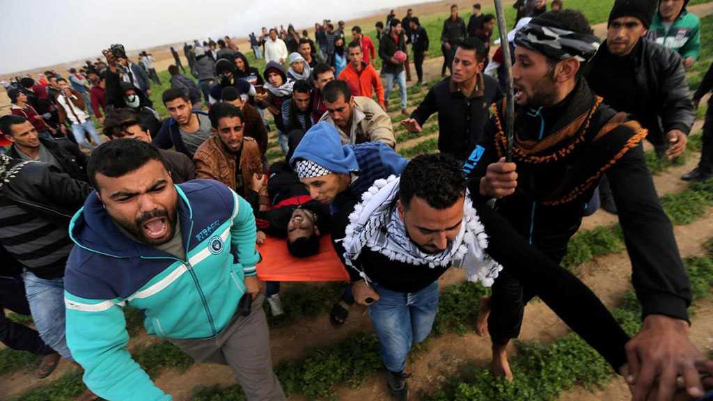 “Israeli” Forces Wound 98 Gazan Protesters