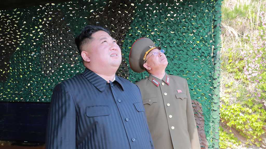 Kim Oversees Launch of New Guided Rocket System