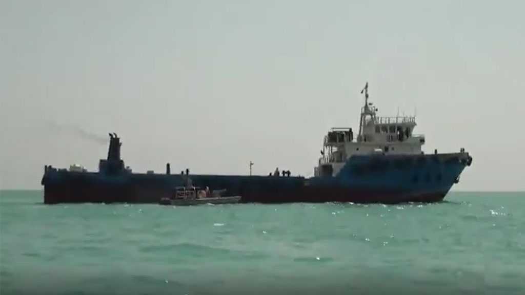 Footage Shows IRGC Seizes Tanker Smuggling Fuel in the Gulf