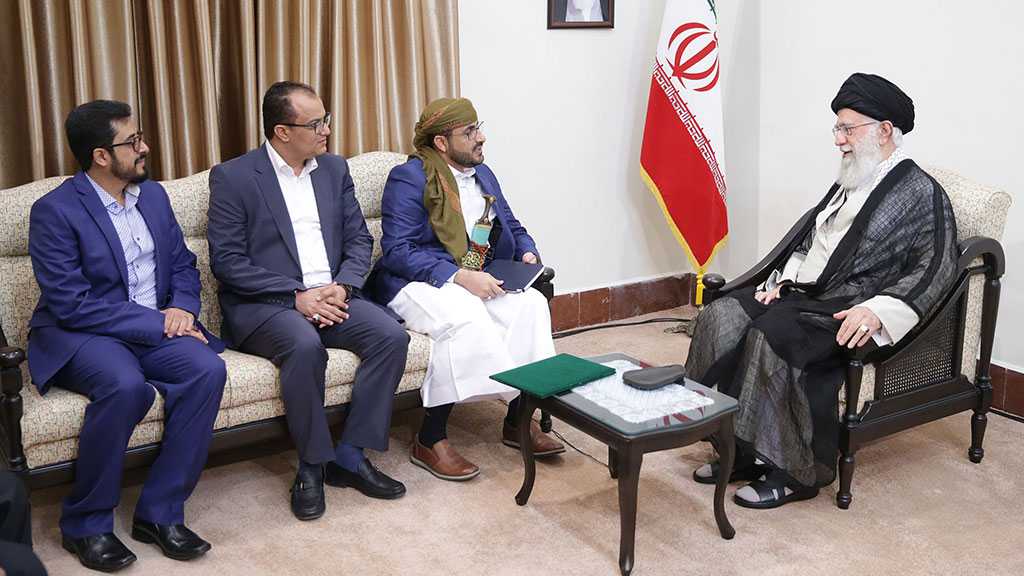 Imam Khamenei Receives Ansarullah Delegation, Urges Resistance against Saudi-UAE Bid to Split Yemen