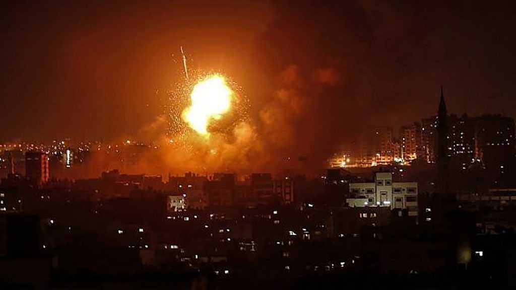 ‘Israel’ Bombs Gaza Strip: Two Palestinians Martyred, 3 Injured
