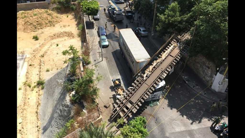 Old Lebanese Railway Bridge Collapses, No Injuries