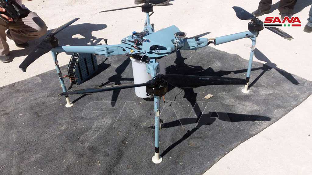Syrian Army Brings Down Weapon-outfitted Drone over Quneitra