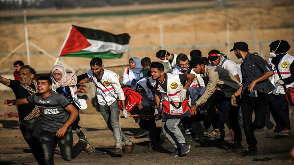 Great Return March: 63 Palestinians Injured by ‘Israeli’ Fire on Gaza Border, 4 Paramedics Included
