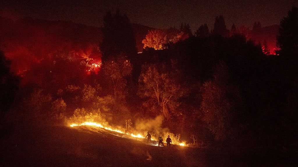 Wildfires Break Out In California amid Power Outage