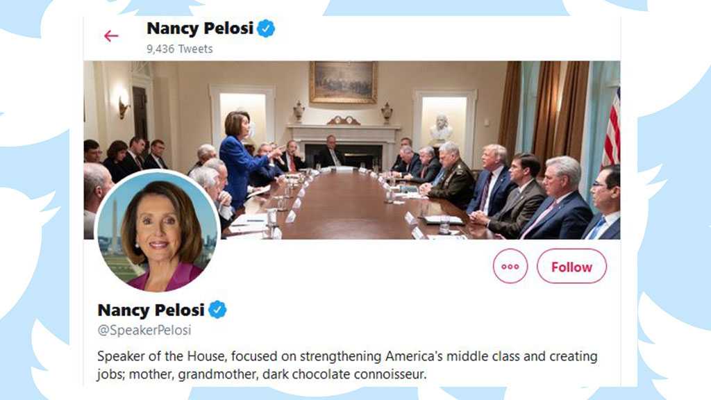 Trump Tweets Photo Attacking Pelosi – She Made It Her Twitter Cover Photo