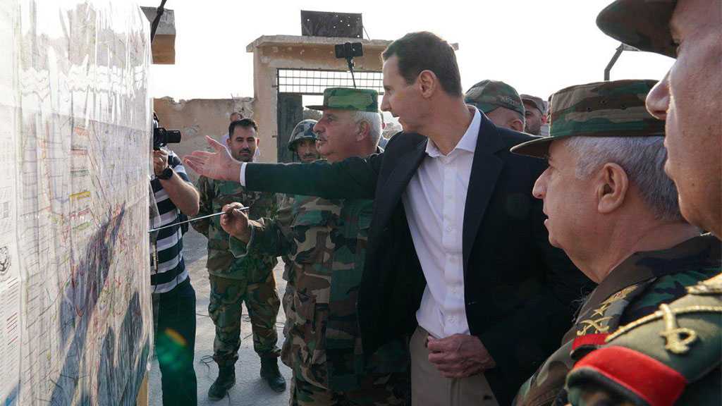 Assad from Idlib: This Battle is Key to End Chaos, Terrorism in the Entire Country
