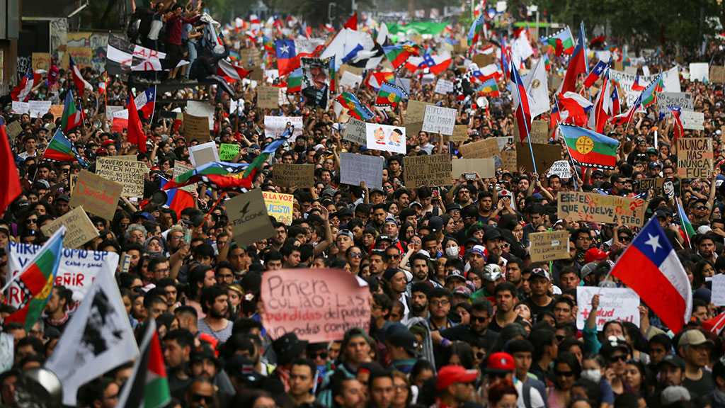 Chile’s President Says Heard Message of 1Mln+ Protesters in Santiago