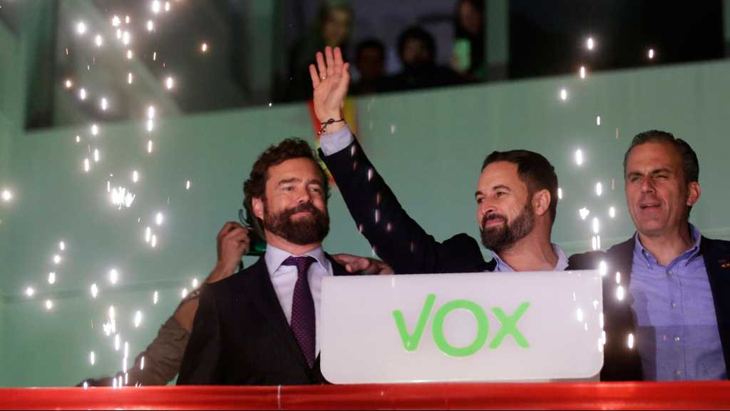 Spain: Socialists Win General Vote, Right-Wing Vox Surges to Third Place