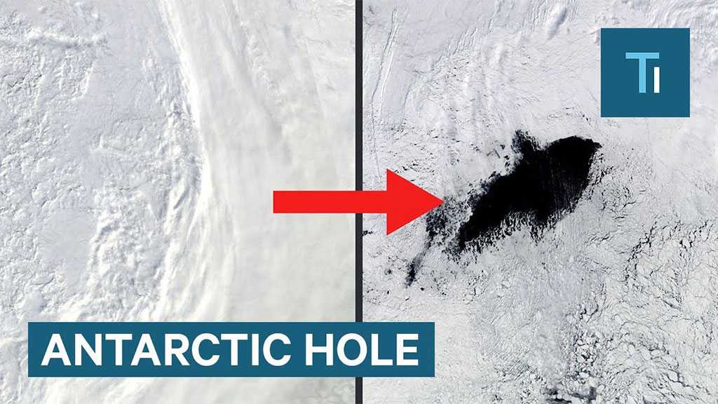 A Huge Cryptic Entrance «Reappears» on Maps in Antarctica 12 Years Later