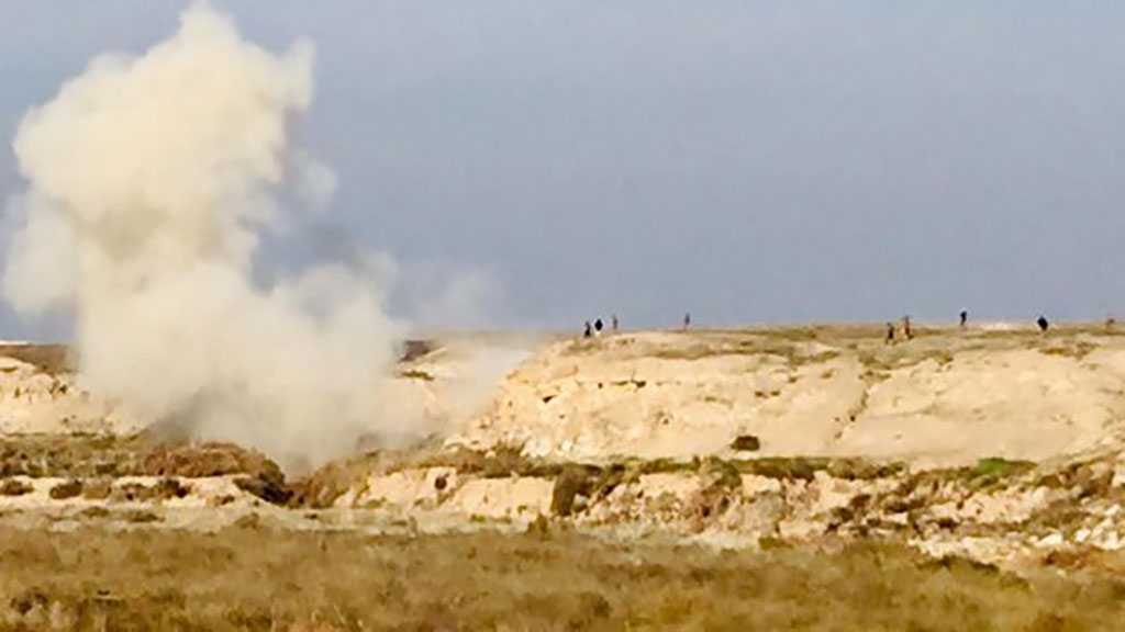Iraqi Popular Mobilization Blow up Daesh Tunnels Southern Mosul