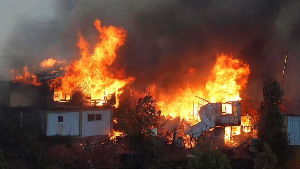Chile Fire: 100+ homes destroyed on Christmas Eve