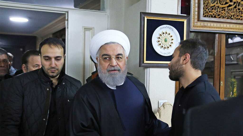 Rouhani Pays Visit to Martyr Soleimani’s Family: Says He Was a Unique Strategist, Politician