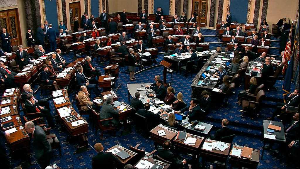 US Senate Votes to Approve Trump Impeachment Trial Rules