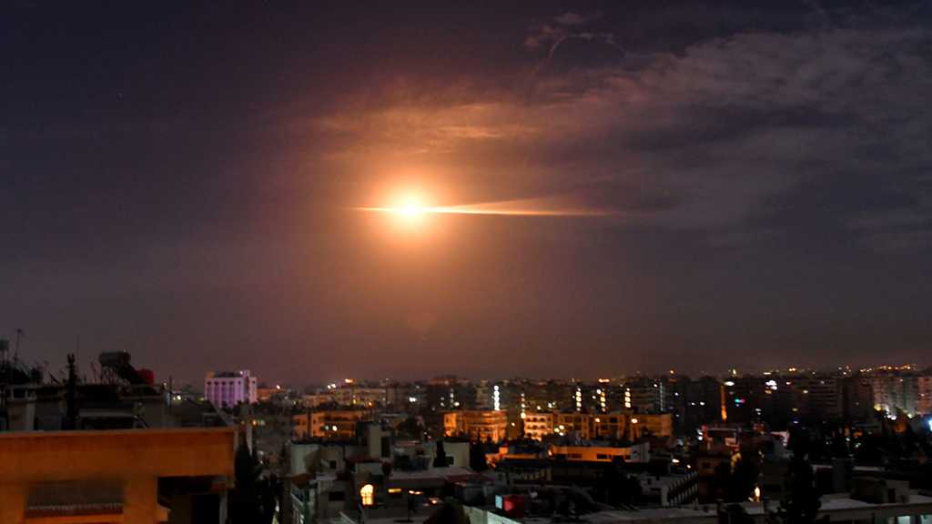 Syrian Air Defenses Intercept Hostile Targets over Damascus, Down a Number of Them