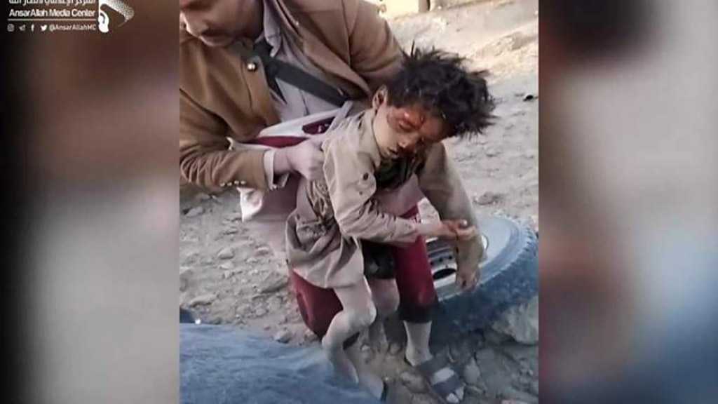 Toll of Saudi Massacre in Al-Jawf: 44 Yemeni Children, Among Many Others, Martyred, Injured