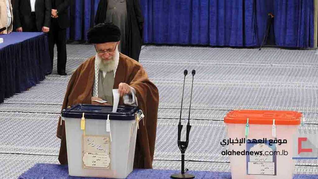 Imam Khamenei Votes in 11th Parliamentary Elections 