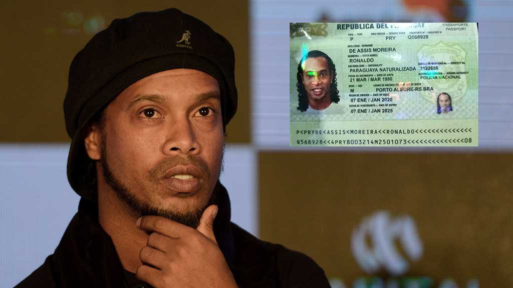 Football Star Ronaldinho Arrested In Paraguay after Fake Passport Claims