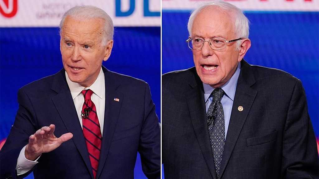 Biden-Sanders Vote Proceeds in 3 US States