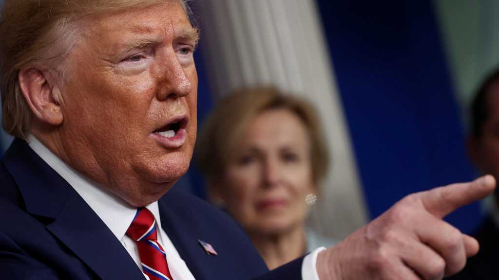 Trump Attacks Reporter after Asking Him about Americans Worried about Coronavirus