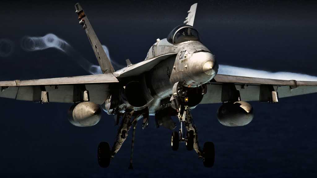 Iran Shoos Away Intruding F-18 Fighter Jet