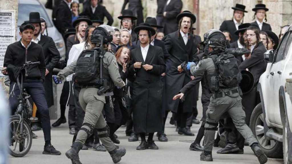 Ultra-Orthodox Settlers Clash with ‘Israeli’ Police over COVID-19 Restrictions