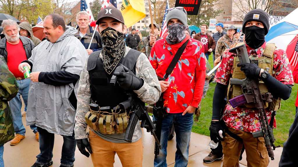 US: Armed Americans Demand End to Covid-19 Lockdown