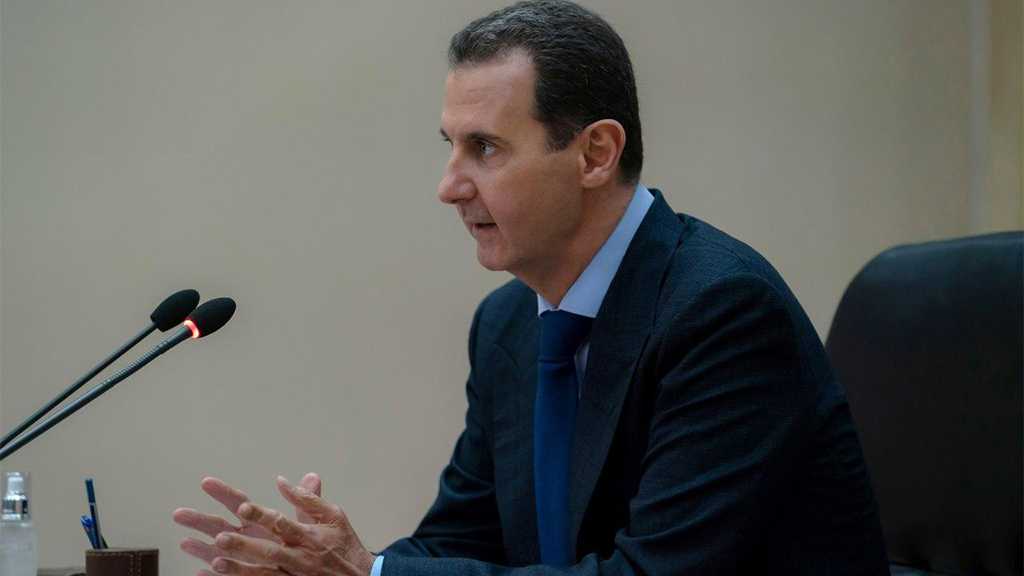 Assad: Syria Facing Unjust Embargo, Economic Challenge in Its Fight against Pandemic