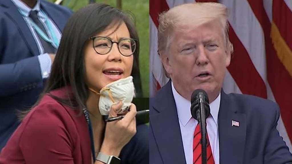 Trump Ends Media Briefing after Contentious Exchange with Asian-American Reporter