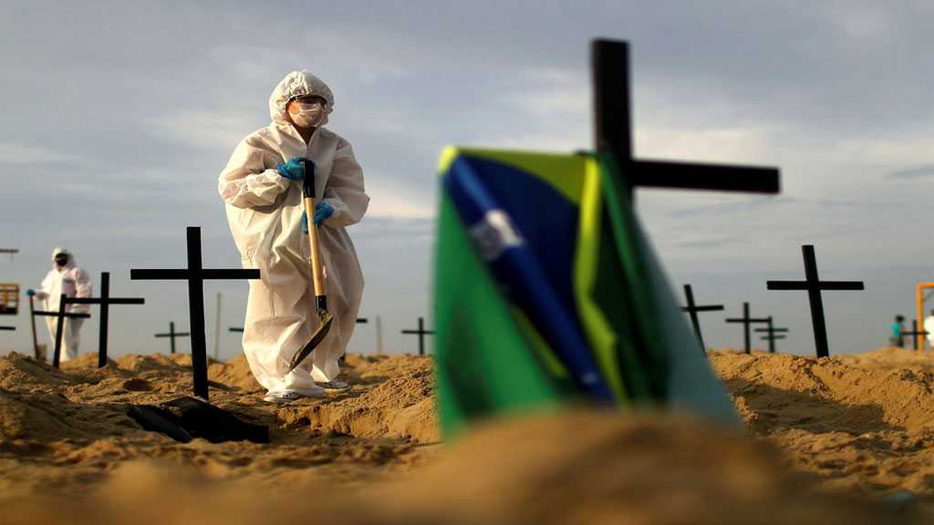 Brazil Records Second Highest Daily Death Toll