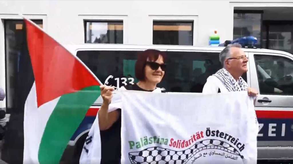 Protesters in Vienna Condemn “Israel” Annexation Plan