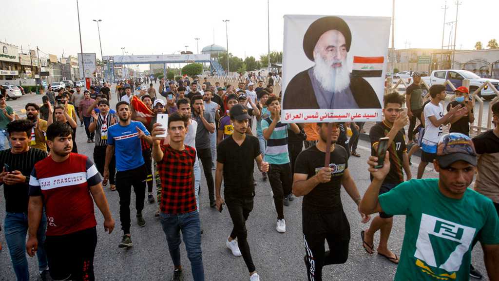 Iraqis Rally to Decry Saudi Paper’s Offensive Cartoon of Ayatollah Sistani