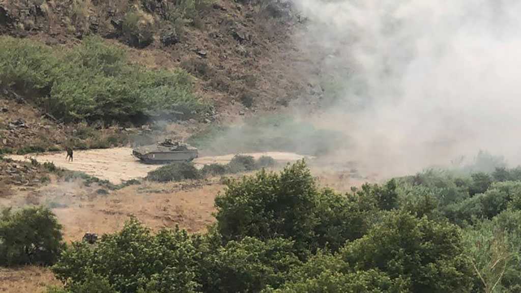 ‘Israeli’ Troop Carriers Breach Technical Fence near Al-Wazzani River, South Lebanon