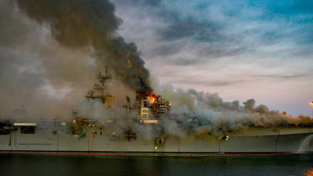Fire on US Warship Hinders Navy’s Pacific Fleet for Years to Come