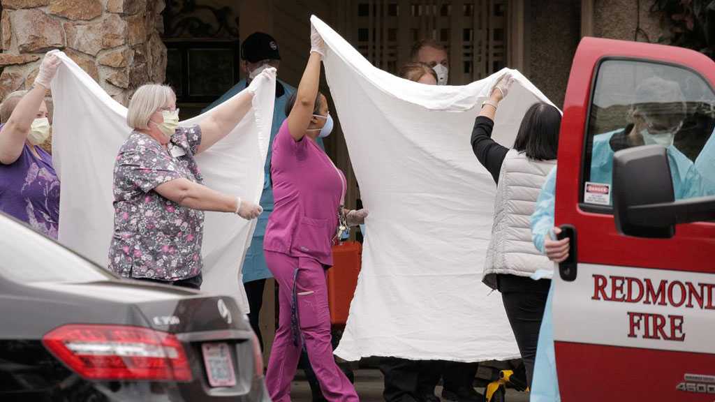 US Coronavirus Deaths Top 1,100 For A Third Consecutive Day