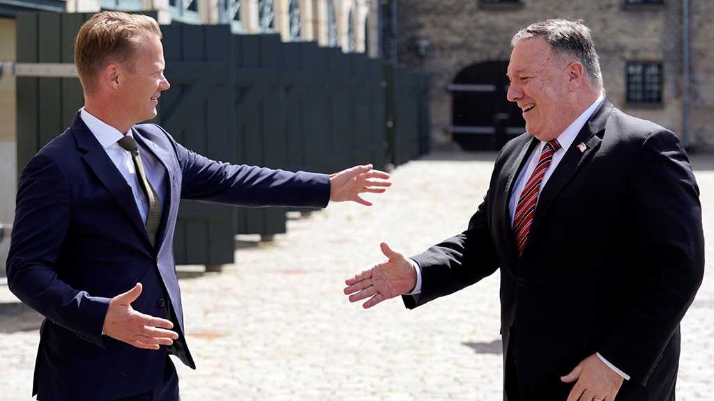 Pompeo’s Handshake Gets Rejected in Denmark