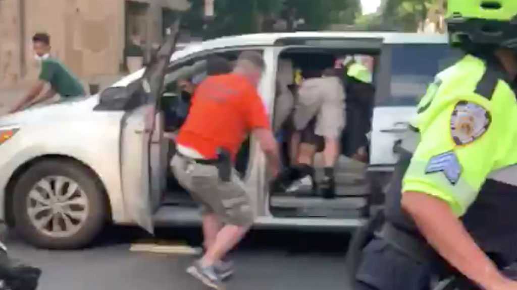 Outcry In New York After Police Force Protester into Unmarked Van