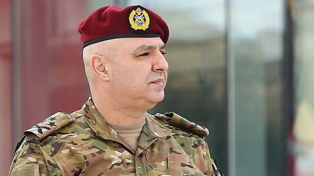 Army Chief: “Israeli” Threat against Lebanon, Terrorism, Must Not be Underestimated
