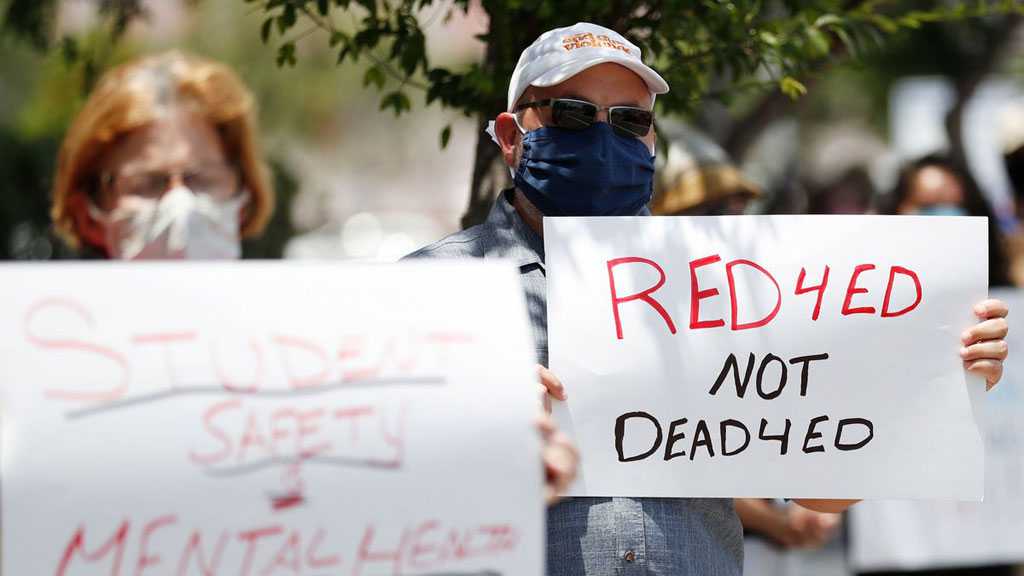 US Teachers Protest School Reopening as Virus Deaths Pass 155k