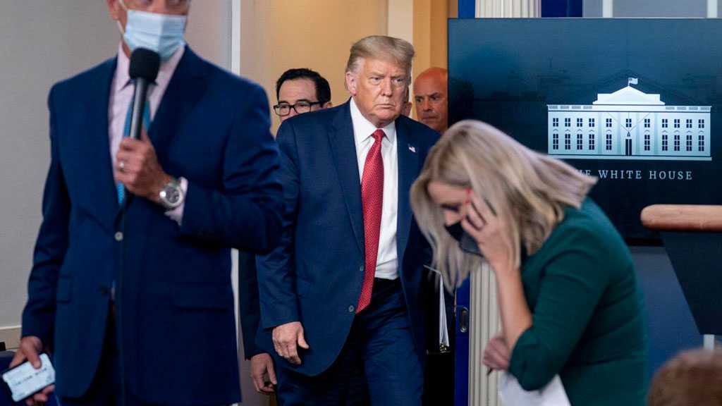 Shooting Near WH Interrupts Trump’s TV Briefing