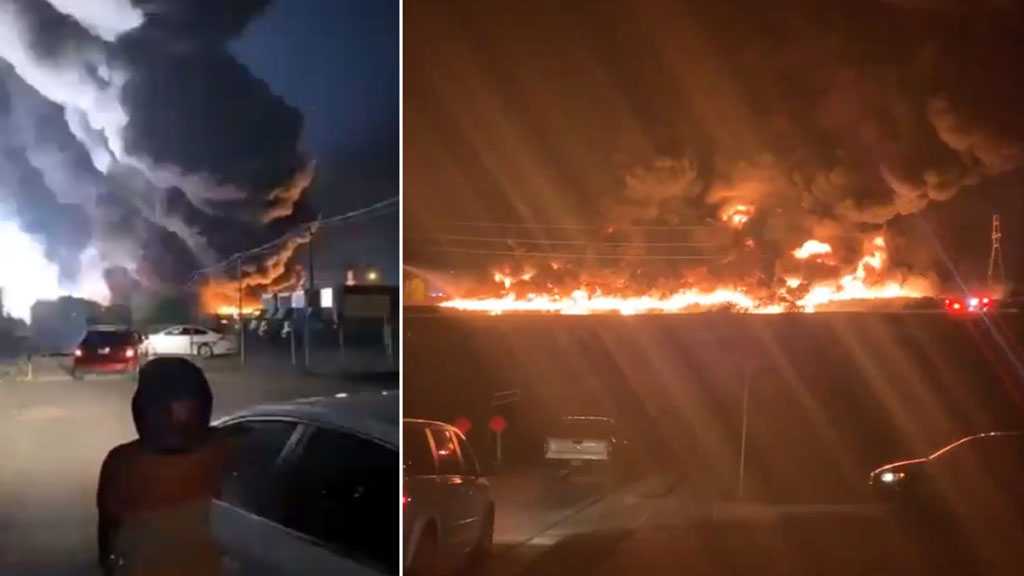 Massive Fire Erupts after Major Explosion at Texas Plastic Facility