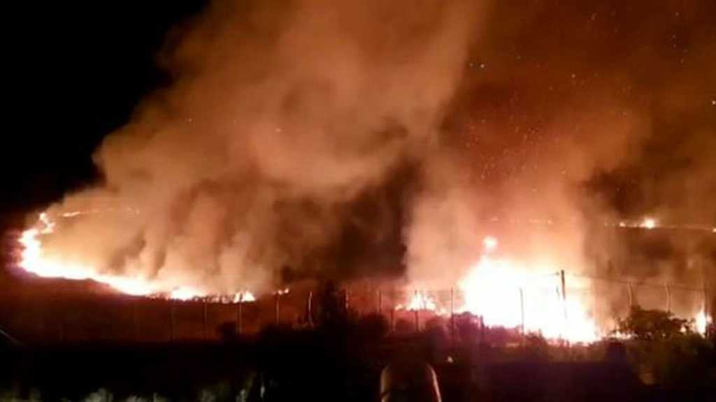 ‘Israel’ Commits Arson Attack in Syria’s Liberated Area East of Majdal Shams, Quneitra Countryside