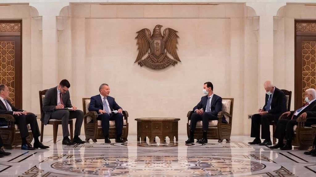 Assad Receives Russian Delegation, Two Parties Affirm Joint Will To Develop Bilateral Cooperation