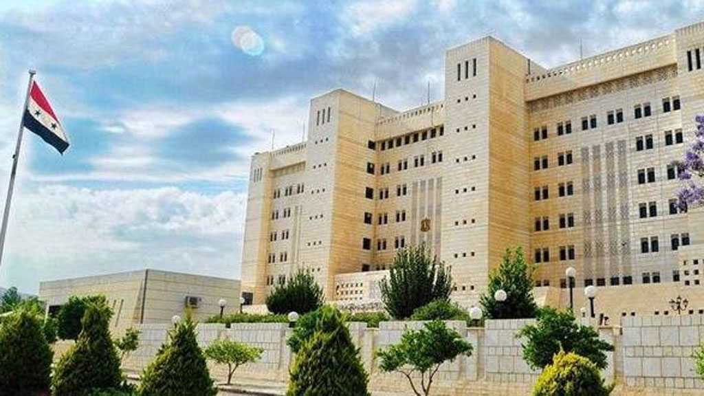 Damascus Rules Out Any Agreements With ‘Israel’