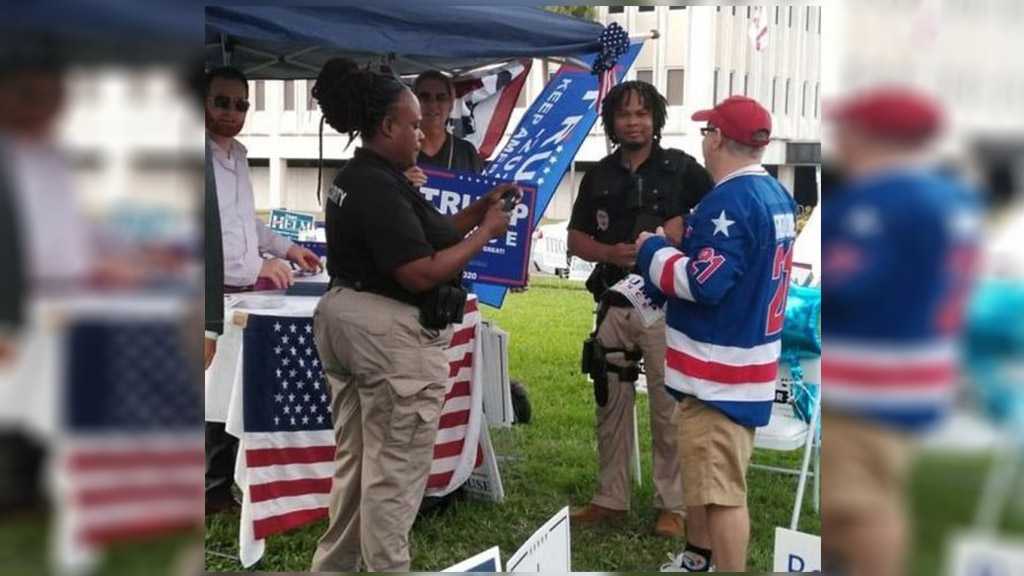 Trump Campaign Denies Hiring Armed Guards Seen at Florida Voting Location
