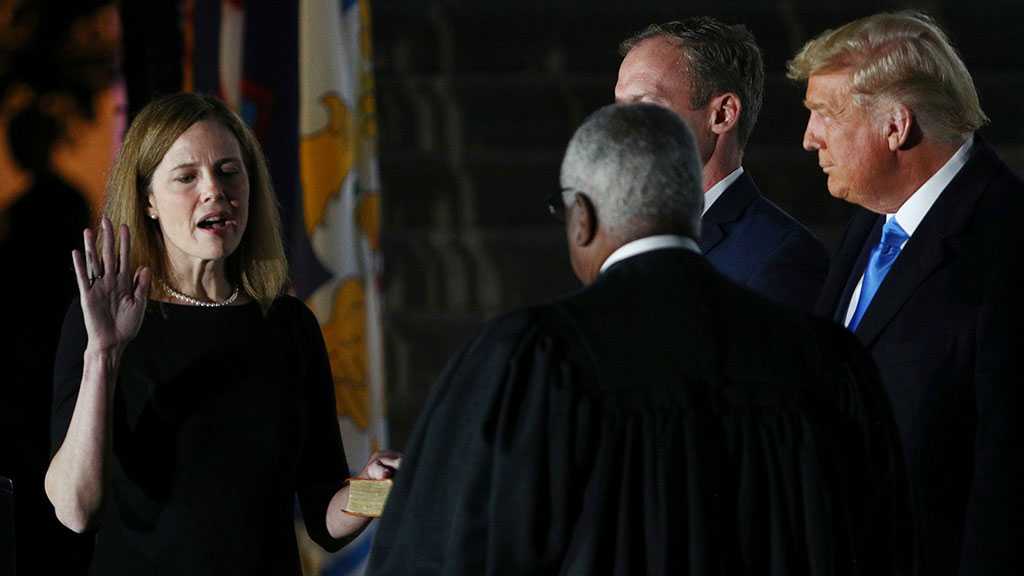 Amy Coney Barrett Sworn in as Supreme Court Justice