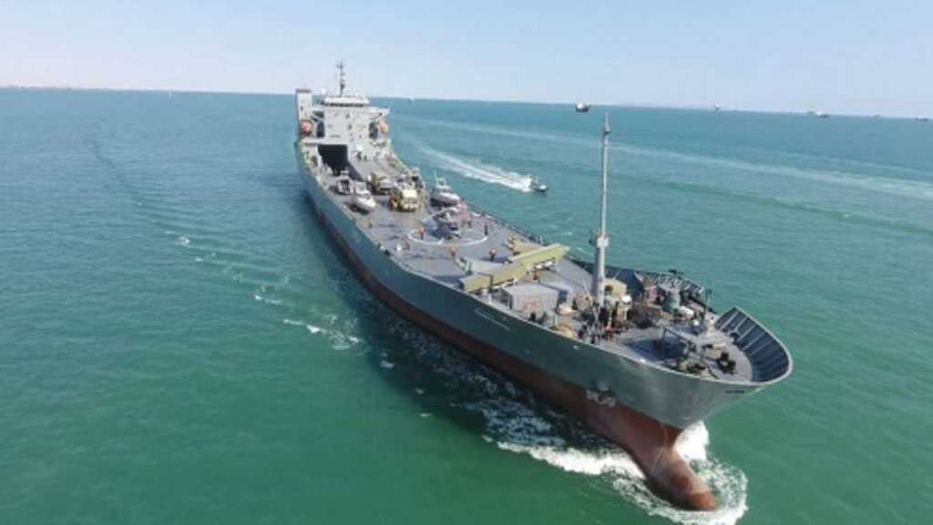 Aircraft-carrier Oceangoing Warship Joins IRGC Navy Fleet